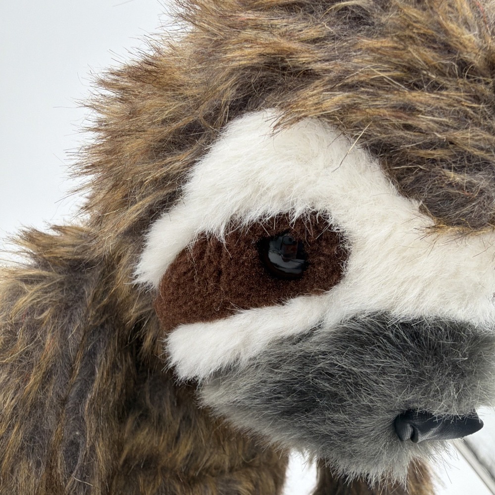 Melissa and Doug 22-inch Plush Sloth Stuffed Animal with Attaching Hands, Brown - Picture 3 of 8